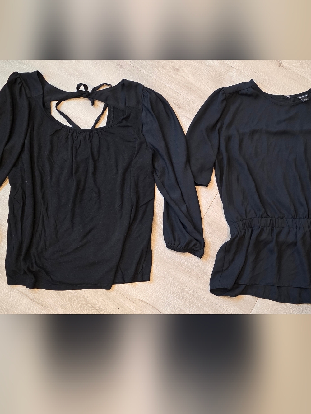 Black Women's Long Sleeve Size M